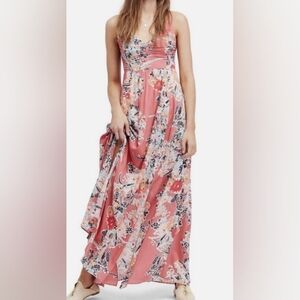 🦋Free People Through The Vine Printed Maxi Dress